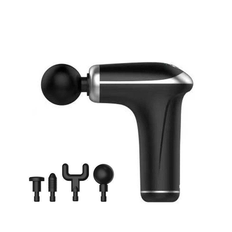 Mini pistola da massaggio tascabile per percussioni silenziose e terapia della fascia senza fili 60 * 165 * 195 mm