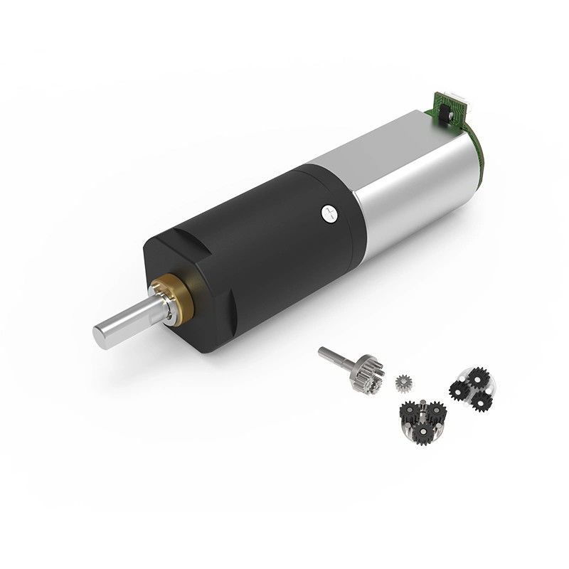 Autovetture elettriche 12V24V basso rumore motore di riduzione planetaria DC ad alta coppia con encoder