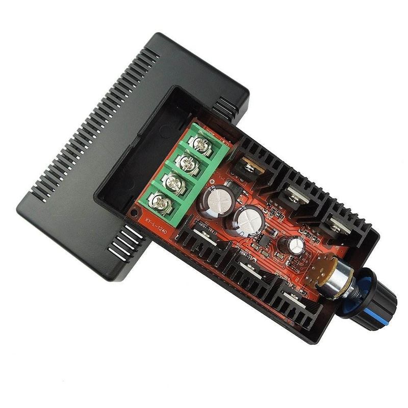 Controller di velocità del motore a corrente continua impermeabile da 80w Interruttore a velocità variabile regolabile HHO Driver Controller del motore elettrico