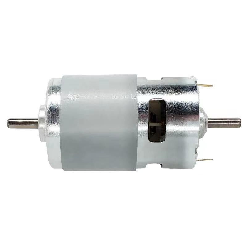 Motore a corrente continua a doppia sfera impermeabile con cuscinetto PMDC elettrico a spazzola senza spazzola per frequenza 50Hz