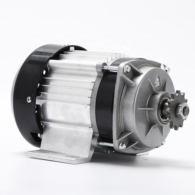 Motore a magnete permanente da 24 V a 500 W per tricicli motorizzati, scooter, sedia a rotelle, asse da 10 mm